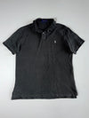 Polo Ralph Lauren | Custom Slim Fit Pony Polo Black | (XL)