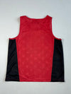 Vintage WWF Attitude Stone Cold Red Mesh Tank Top (L)