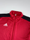 Adidas Red & Black Full-Zip Track Jacket (XL)