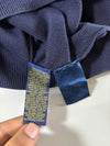 Polo Ralph Lauren Quarter-Zip Sweater – Navy, Pima Cotton (L)