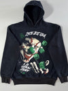 Life Is A Game" Joker Dice Graphic Hoodie (L)