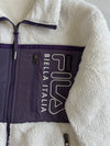 FILA Biella Italia Sherpa Fleece Zip Jacket (M)