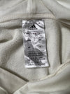 Adidas White Box Logo Hoodie (L)