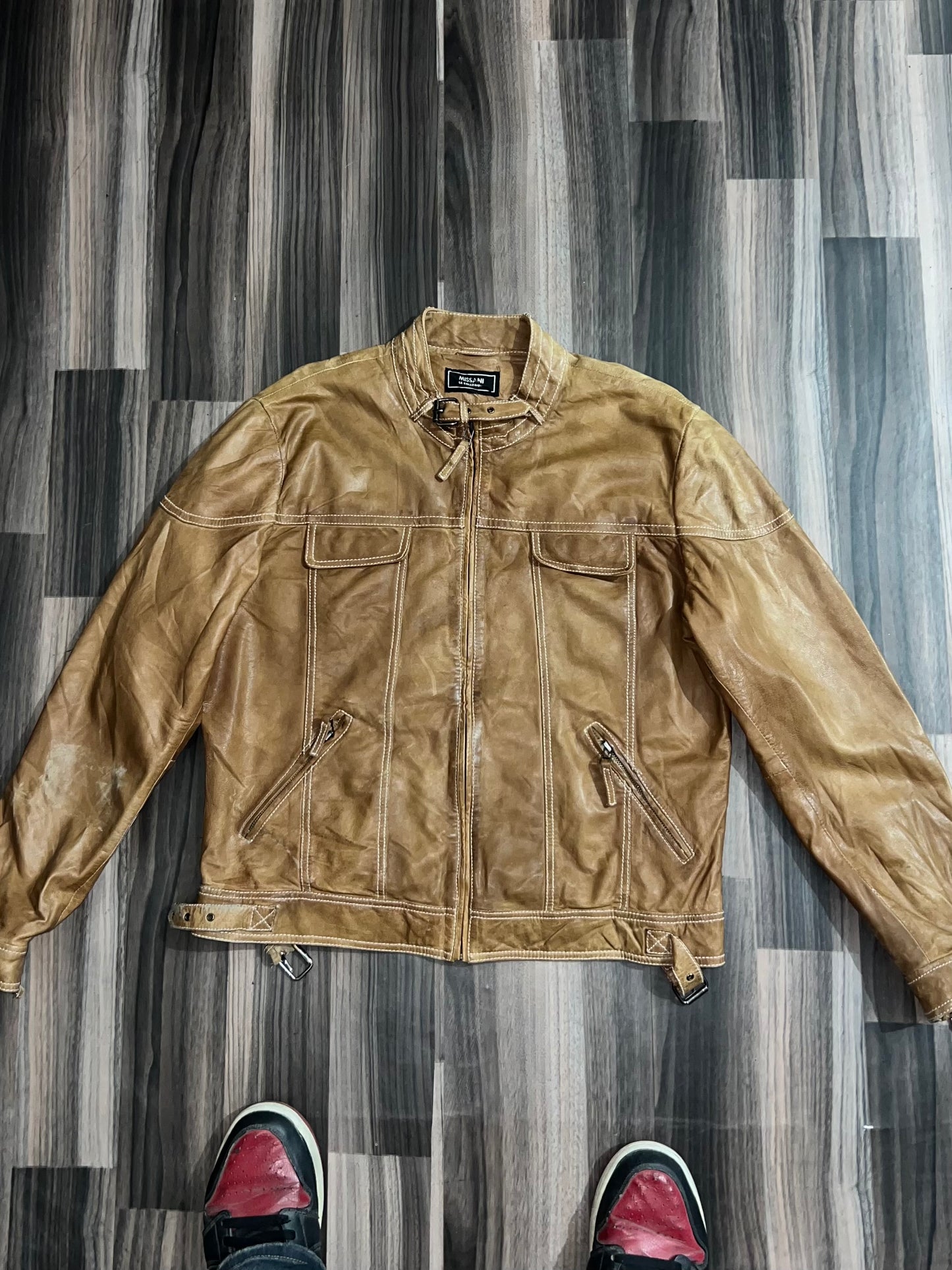 zPremium Leather Jacket (S/M)