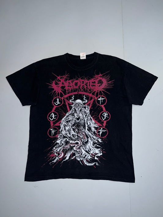 !                                                                                  Rare Vintage ABORTED Tee Size - (L/XL)