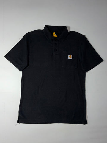 Carhartt Original Fit Pocket Polo Black — (M)