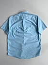 Tommy Hilfiger Light Blue Short Sleeve Button-Down Shirt (Xl)