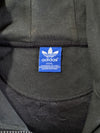 Adidas Originals Black Trefoil Zip-Up Hoodie (XL)