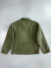 Dickies Quilted-Lined Canvas Work Jacket — Washed Olive Green (L)