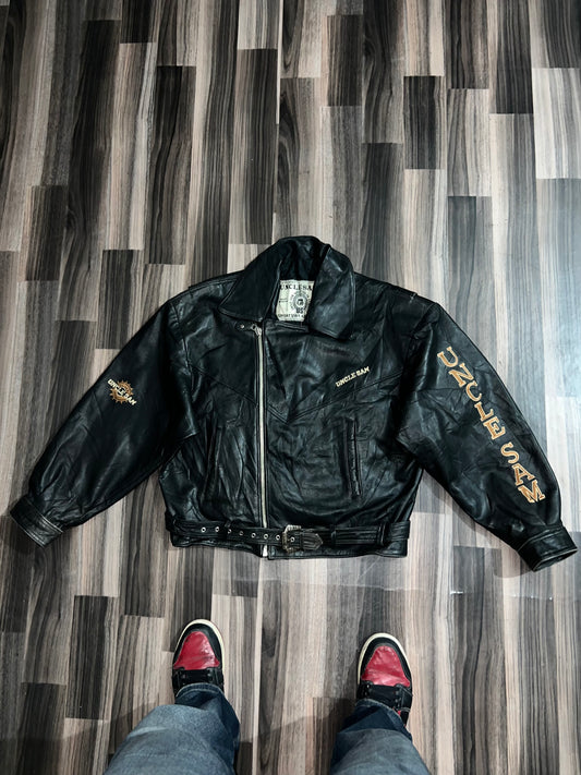 ZUncle SAM Original Leather Jacket (RARE) (L/Xl)