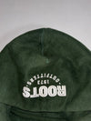 Roots "Canadian Camp Brand" Beaver Logo Hoodie – Forest Green (M)
