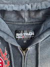 BIG TRAIN OSAKA | Yamantaka Sukajan Zip Hoodie (M)