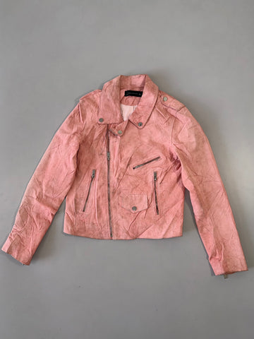 Zara Sued Leather Jacket (XS)