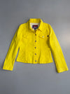 Vintage COOGI Australia Yellow Denim Jacket (S)