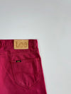 Lee Maroon Denim Jeans (W:34|L:46)