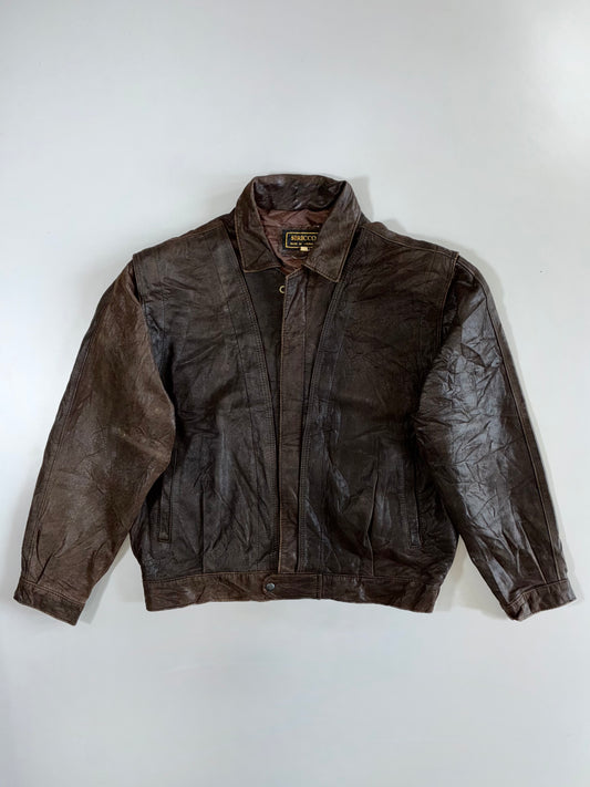 Stricco Premium Original Pure Leather Jacket (XL)