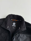 Timberland Black Sherpa Fleece Zip-Up Jacket (S/M)