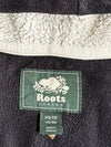 Roots Athletic Goods Canada Sherpa-Lined Zip Hoodie – Black (S)