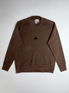Adidas Brown Sample Sweatshirt  Minimal Logo, (2XL)