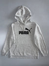 Puma Essentials Big Logo Pullover Hoodie Grey Marl (L)