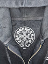 Chrome Hearts Inspired Premium Zip-Up Hooded Jacket (M)