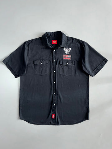 Dickies Rouge Vape Outaouais Embroidered Work Shirt – Black (XL)
