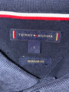 Tommy Hilfiger | Navy Flag Colorblock Polo (L)