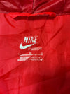 Nike Colourblock Windbreaker – Navy & Red Hooded Zip Jacket (S)