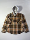 Field & Stream Hooded Quilted Flannel Shirt Jacket Heavy (XL)