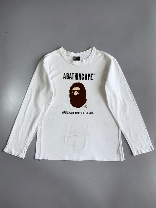 BAPE | Ape Shall Never Kill Ape Long Sleeve T-shirt (S)