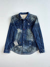 Buckaroo 1950 Distressed Denim Western Shirt(S)