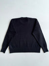 AMI Paris Ami de Coeur Black Oversized Knit Sweater (L)