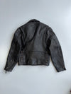 First Gear Original Genuine Leather Vintage Biker Jacket (M)