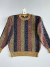 Vintage Lacoste Textured Crewneck Pullover Sweater (L)
