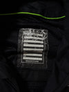 Kawasaki Racing Motorcycle Jacket  Black & Neon Green Padded Biker Jacket (XL)