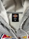 Vintage Dickies Grey Big Logo Graphic Hoodie (XS)