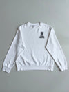 Nike | White Sun Rainbow Embroidered Crewneck | (M)