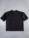 Nice Ghost Club | #55 Tonal Star Graphic Mesh Football Jersey | Black (XL)