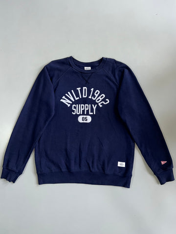 Navy Co. Graphic Sweatshirt (L)