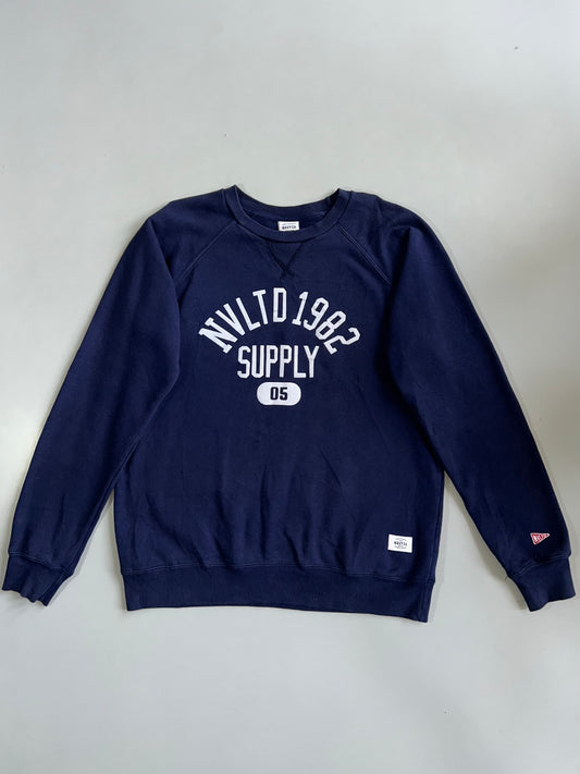 Navy Co. Graphic Sweatshirt (L)
