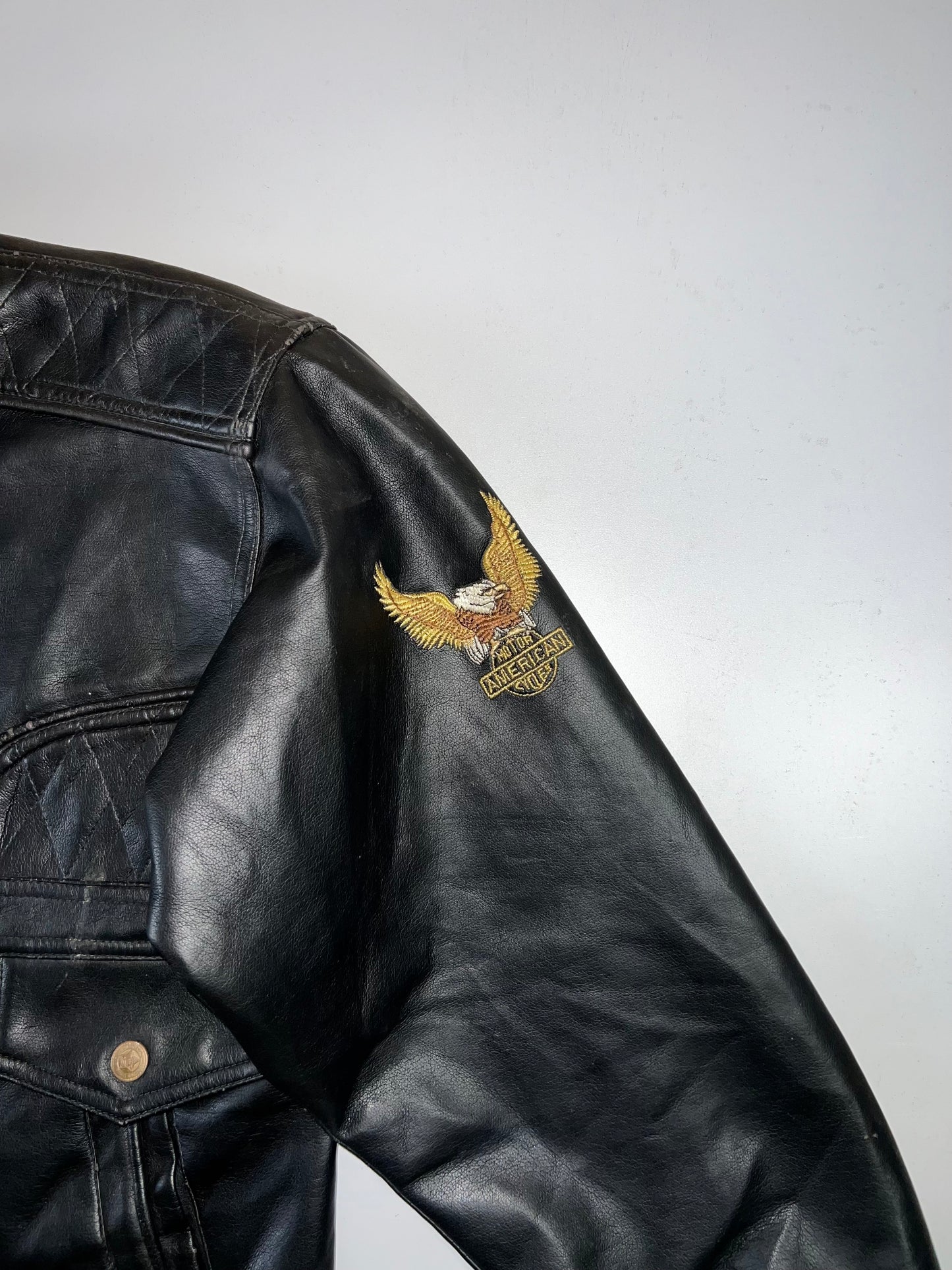 ZSuper Premium Vintage Leather Jacket (S/M)