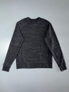Champion Script Logo Crewneck Sweatshirt – Charcoal Grey Space-Dye, (L)