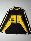 Vintage Jako TV 1877 German Club Track Jacket Black Yellow (3XL/4XL)