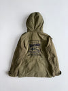 Jeep Spirit | Olive Sherpa Lined Patch Hooded Field Parka (S)