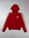 Adidas Originals Red Full-Zip Hoodie (S)