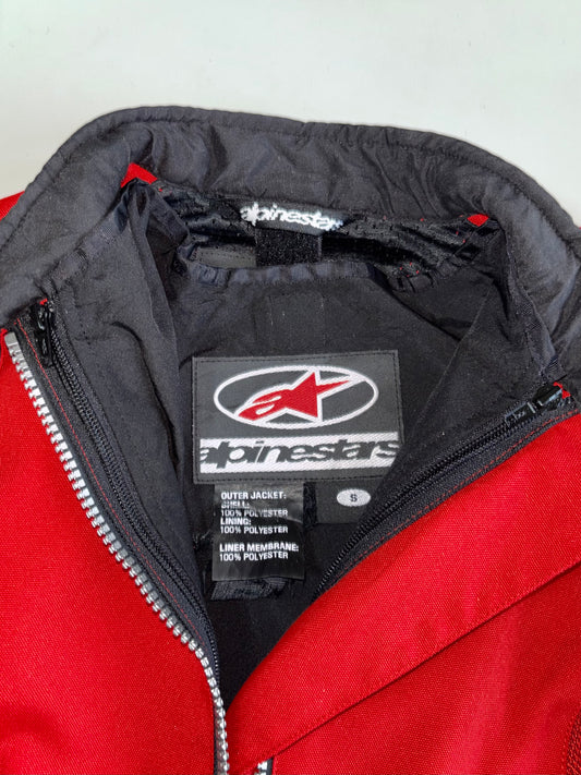 Vintage Alpine-star Premium Original Paded Racing Jacket (S)