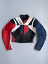 ZVintage Polo Leather Moto Racing Jacket (CE Protected) (PADDED) (S)