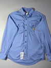 Carhartt FR Flame Resistant Blue Work Shirt (M)