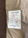 Vintage Hippie Classics Hard Cotton Jacket RARE W/ Leather Collar (M)