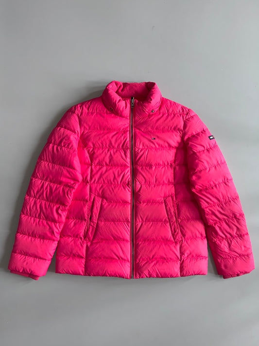 Tommy Hilfiger Denim | Pink Puffer Jacket (M)